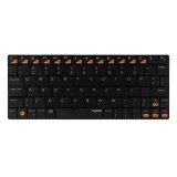 RAPOO E6300 Wireless Ultra-thin slim chocolate ipad bluetooth keyboard MINI Bluetooth keyboard wireless keyboard
