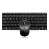 Rapoo 9020 ultra-thin wireless keyboard mouse set mouse and keyboard set chocolate set