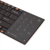 Rapoo E9080  Wireless Keyboard Chocolate Keyboard Blade Multimedia Wirless Keyboard Slim 2.4G Wireless Keyboard usb Inte
