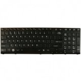 Toshiba Satellite P775 P775D Laptop Keyboard Black Keys Black Frame