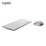 Rapoo gold series 9160 mouse and keyboard set wireless mouse and keyboard set Thin fashion champagne gold