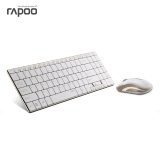 Rapoo gold series 9160 mouse and keyboard set wireless mouse and keyboard set Thin fashion champagne gold