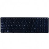 Lenovo IdeaPad V570 Laptop Keyboard Black Keys Black Frame