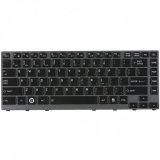 Toshiba Satellite M640 M645 M650 P740 P740D P745 P745D Series Laptop Keyboard Black Keys Grey Frame