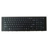 Sony Vaio VPC-EF Series Laptop Keyboard Black Keys Black Frame