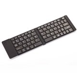 USA Broadcom 3 chip aluminum alloy wireless Bluetooth keyboard Bluetooth 3 built-in lithium battery folding keyboard