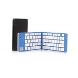 USA Broadcom 3 chip aluminum alloy wireless Bluetooth keyboard Bluetooth 3 built-in lithium battery folding keyboard