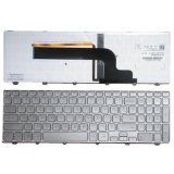 Dell Inspiron 17-7000 17-7737 US silver with backlit laptop keyboard