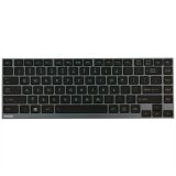 Toshiba Z830 Z835 Z930 Z935 U800 U800W U840 U845 U900 U920 U920t U925 U930 U940 U945 Series Laptop Keyboard Black Keys Dark Gray Frame Backlight