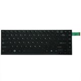 Toshiba W35DT W35T U900W Series Laptop Keyboard Black Keys Black Frame No Backlight