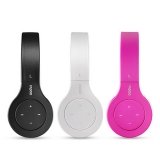 Rapoo S160 Headphones Wireless Bluetooth Headset Stereo Microphone HiFi Touch Panel Black White Pink