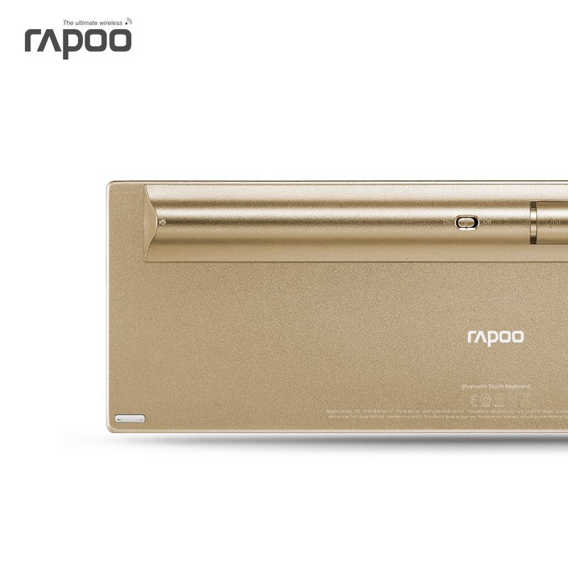 Rapoo gold series 9160 mouse and keyboard set wireless mouse and keyboard set Thin fashion champagne gold